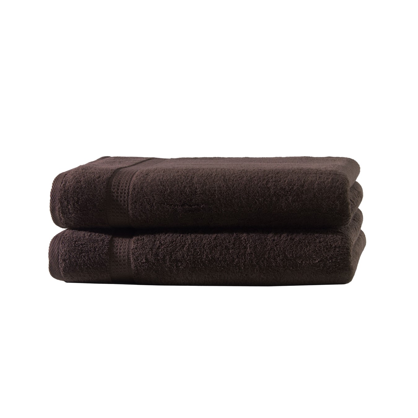 Frottierware Elegance 500gm in große 70x140 cm | Kaffeebraun Farbe